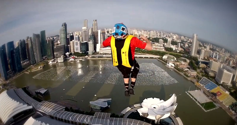 Base Jump na Cingapura