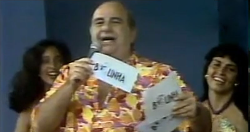 Rita Cadillac no programa do Bolinha