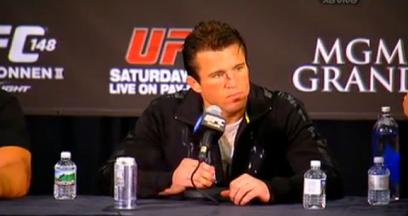 UFC 148: Sonnen em Entrevista pós-luta